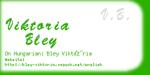 viktoria bley business card